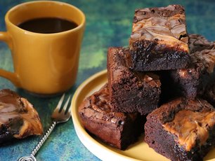 Tahinli Leblebili Brownie