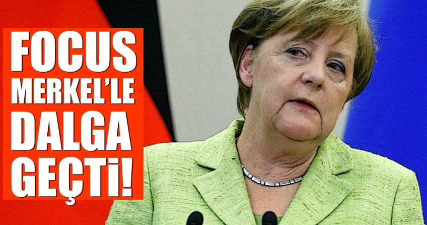 Focus Merkel’le dalga geçti