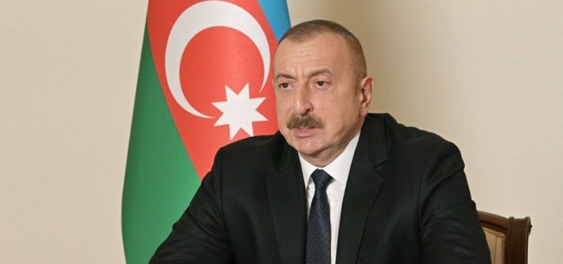 AZERBAIJANS PRESIDENT URGES ARMENIA TO PREPARE FOR PEACE DEAL