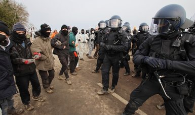 German police clash with activists in showdown over coal mine expansion