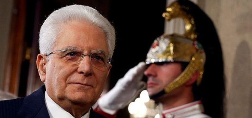 ITALYS PRESIDENT SERGIO MATTARELLA REFUSES PM DRAGHIS RESIGNATION