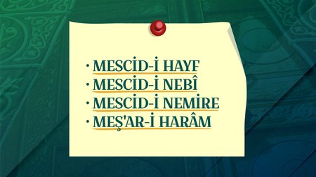 M Harfi-3 | Hac Sözlüğü