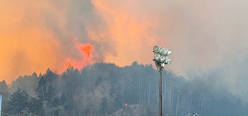 Wildfires spread in western Japan, thousands ordered to evacuate