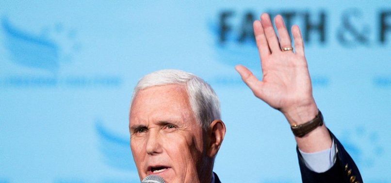 FORMER US VP MIKE PENCE FILES TO RUN FOR PRESIDENT