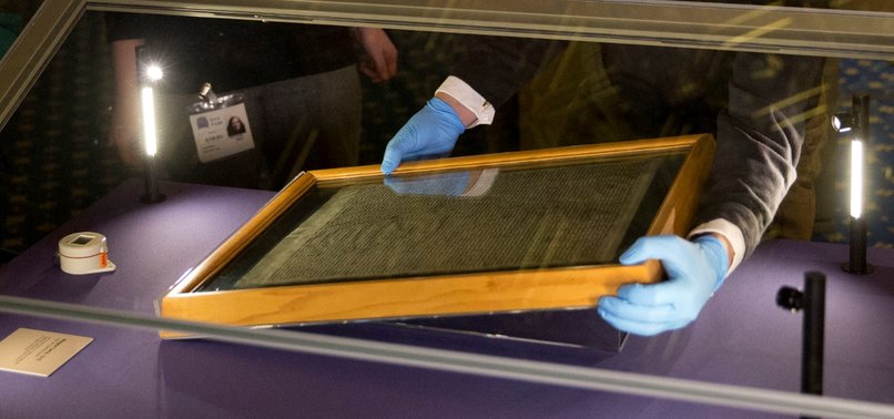 MAN HELD AFTER ATTEMPTED THEFT OF MAGNA CARTA FROM UK CATHEDRAL