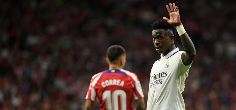 ATLETICO FANS FILMED CHANTING RACIST ABUSE AT REAL FORWARD VINICIUS