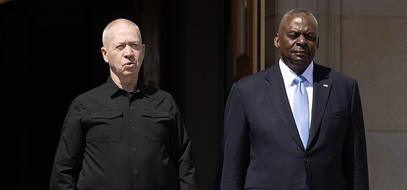 U.S., Israeli defense chiefs discuss killing of Hamas leader