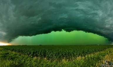 Green sky in US: Views from this rare meteorological phenomenon
