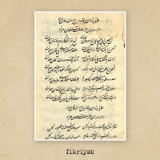 Şairler Sultanı Baki’nin Divanı