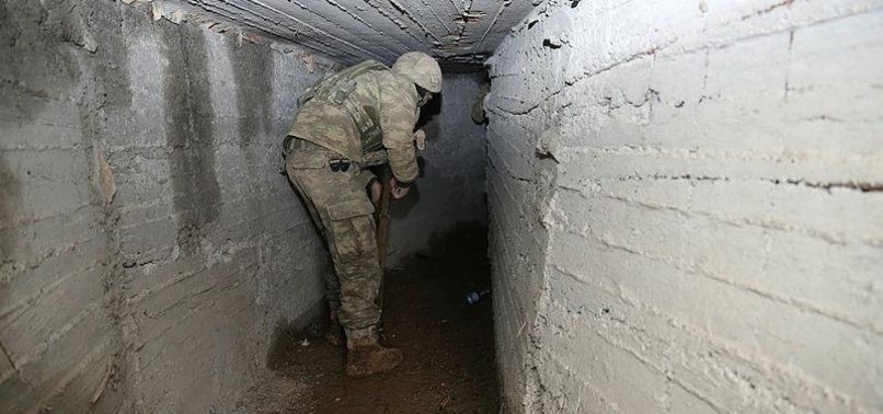 TURKISH FORCES HUNTING TERRORISTS IN SYRIAN TUNNELS