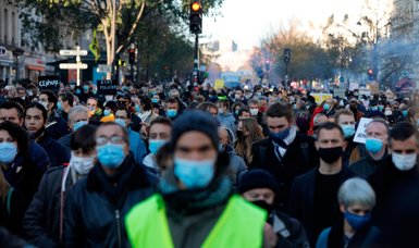 Nationwide protests over security bill take place across France