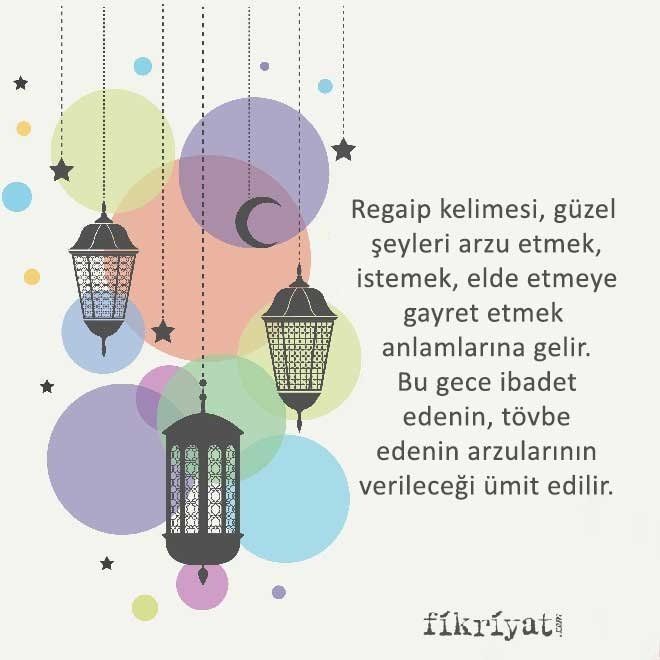 REGAİB KANDİLİ’NİN FAZİLETLERİ