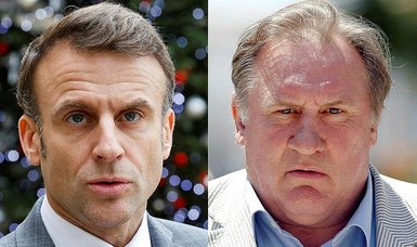 Macron, who claimed legendary actor Gerard Depardieu is being pursued in a 