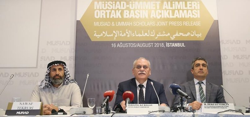 BUSINESSPEOPLE, MUSLIM SCHOLARS MEET TO SUPPORT TURKEY