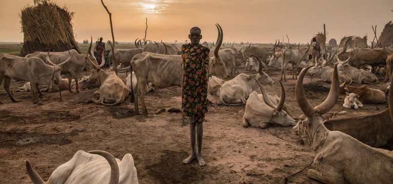 PHOTOGRAPHER CAPTURES BEAUTY OF DINKA PEOPLE, SOUTH SUDANS CATTLE KEEPERS