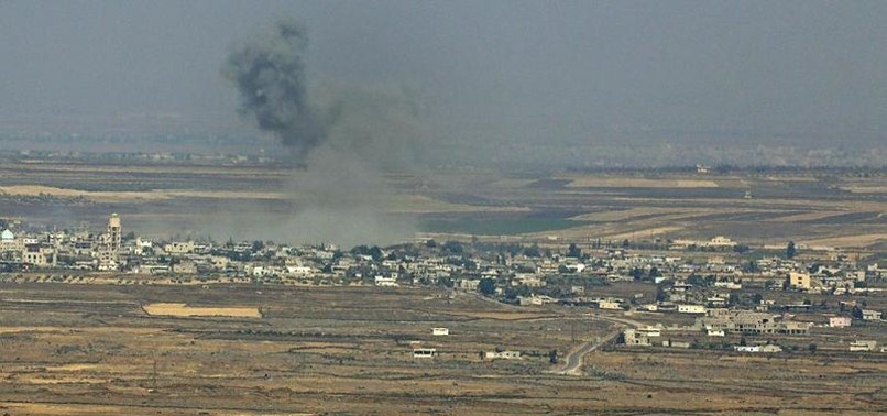 INTENSE ASSAD REGIME BOMBING OF SOUTH SYRIA OPPOSITION HOLDOUT