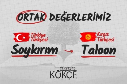 Türk lehçelerinde soykırım kelimesi