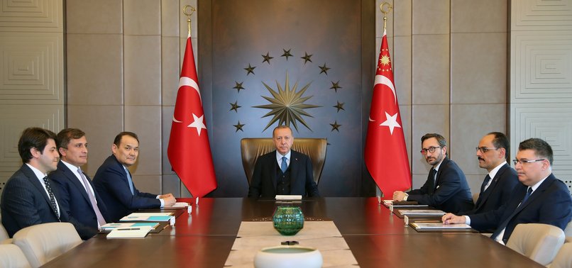 TURKISH PRESIDENT ERDOĞAN HOSTS HEAD OF TURKIC COUNCIL