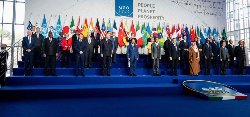 TURKEYS ERDOĞAN HOLDS HIGH-LEVEL MEETINGS WITH G20 LEADERS IN ROME