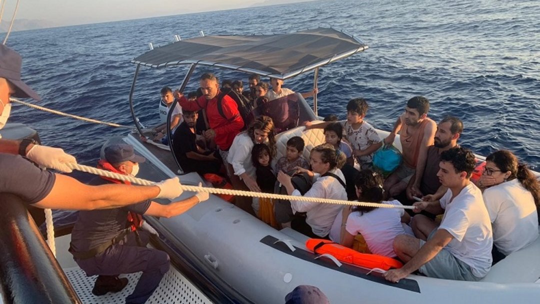 MUĞLA’DA KAÇAK GÖÇMEN OPERASYONU