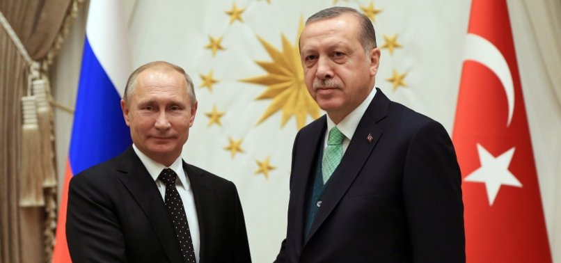 IN PHONE CALL, ERDOĞAN, PUTIN AGREE TO STRENGTHEN COORDINATION ON AFGHANISTAN ISSUE