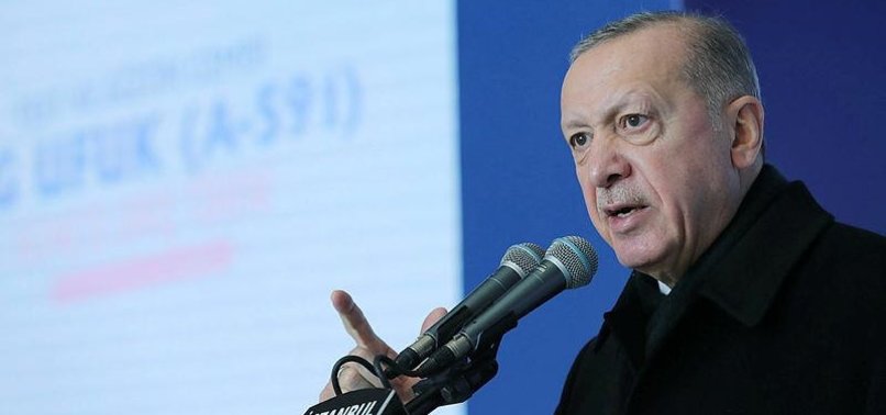 ERDOĞAN: EXPORTS IN DEFENSE INDUSTRY LEAD TURKEY TO HAVE A SAY IN ITS REGION