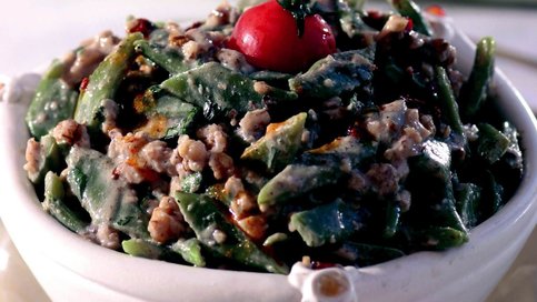 Cevizli Taze Fasulye Salatası