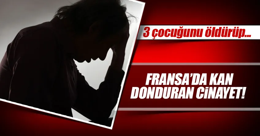 3 çocuğunu öldürüp çatı katına sakladı