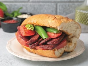 Barbeküde Sucuk Ekmek