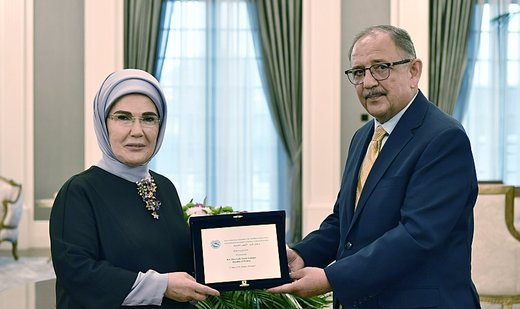 Turkish first lady’s ’Zero Waste’ project receives award in Portugal