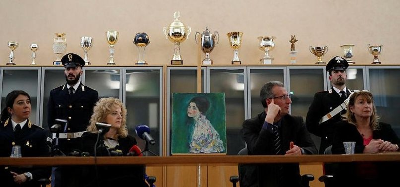 PAINTING FOUND IN ITALIAN GALLERYS WALLS VERIFIED AS KLIMT