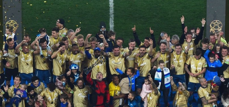 ZENIT WIN RUSSIAN PREMIER LEAGUE FOR 3RD STRAIGHT TIME
