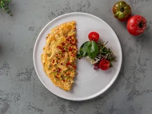 Sebzeli Omlet