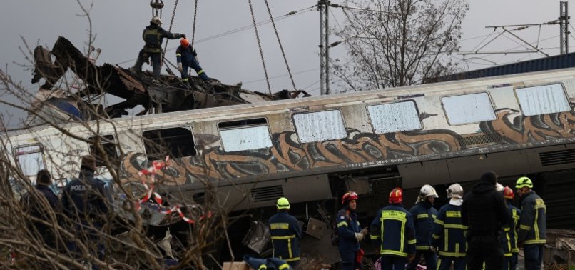 TOP EU OFFICIALS EXPRESS CONDOLENCES AFTER TRAIN CRASH IN GREECE