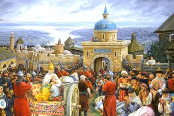 Tarihi Kazan şehrinin işgali