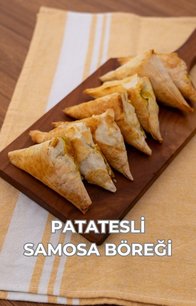 Patatesli Samosa Böreği