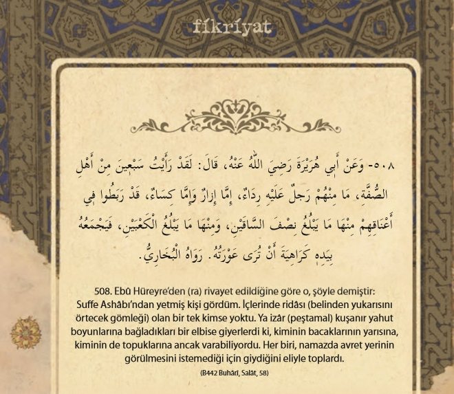 Sade yaşamaya dair 25 hadis