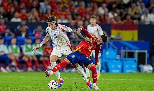 Spain beat Italy 1-0 to reach Euro 2024 last 16