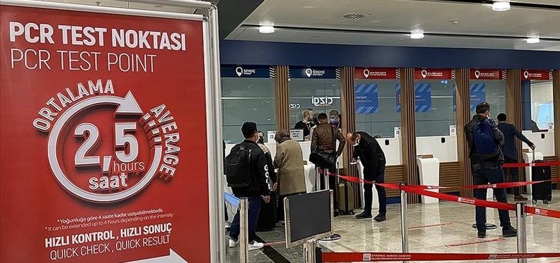 TURKEY TO DROP PCR TEST OBLIGATION FOR VISITORS FROM 16 COUNTRIES, REGIONS