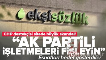 Ekşi Sözlük’te skandal AK Parti provokasyonu!