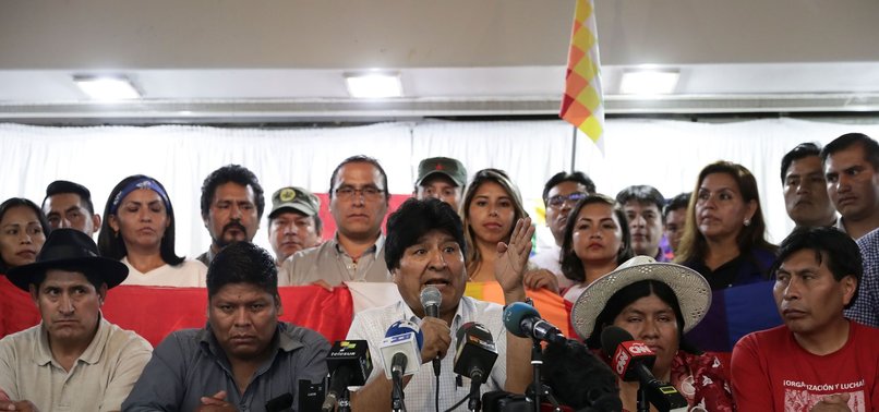 MORALES NAMES HIS CANDIDATE FOR BOLIVIA PRESIDENTIAL VOTE