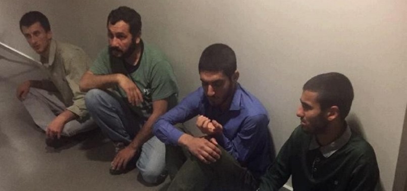 4 PKK TERRORISTS BROUGHT TO TURKEY FROM IRAQ IN OPERATION BY TURKISH INTELLIGENCE