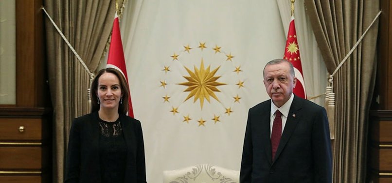 TURKISH PRESIDENT MEETS INTER-PARLIAMENTARY UNION HEAD