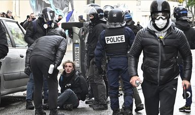 More than 250 arrested during protests in Paris