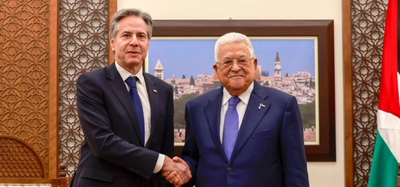 BLINKEN SAYS ABBAS COMMITTED TO PALESTINIAN REFORM
