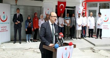 New health center in Turkey's Kayseri to serve over 70,000 Syrians