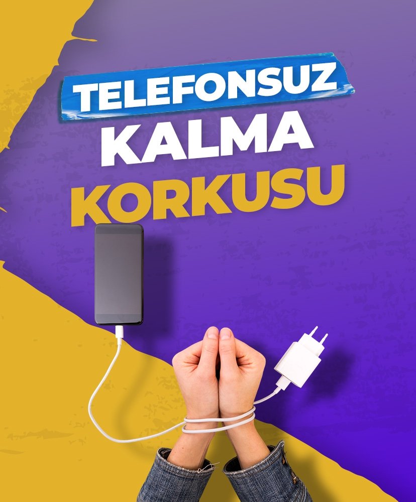 Telefonsuz kalma korkusu: Nomofobi