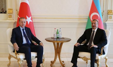 Erdoğan, Aliyev exchange views on 'latest developments'