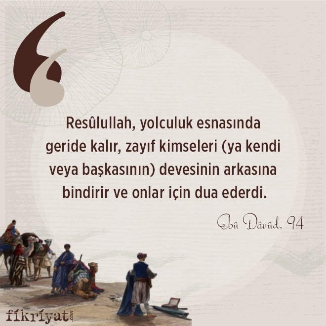 Yolculuk hakkında 25 hadis