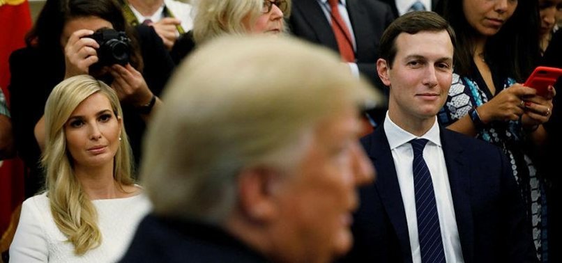 TRUMP WANTED IVANKA, KUSHNER OUT OF WHITE HOUSE: BOOK